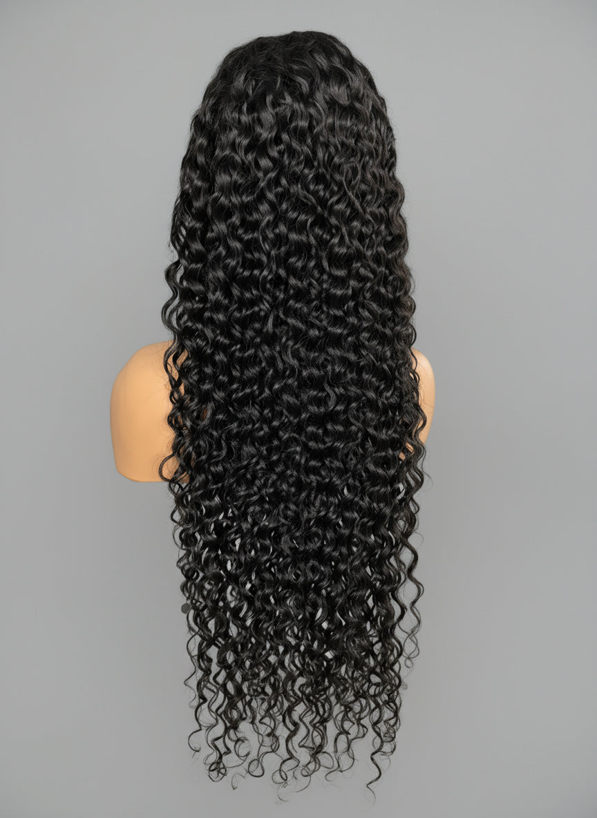 Water Wave Wig - Transparant